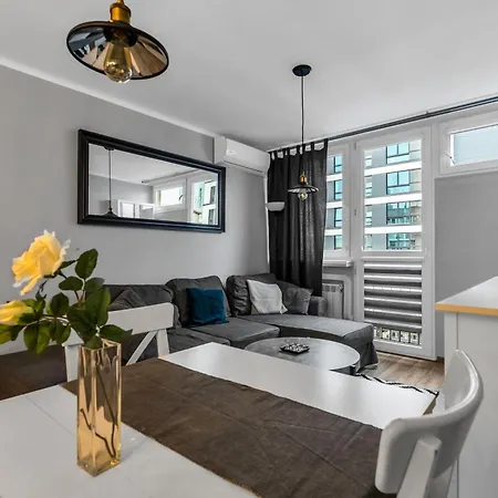 Apartment Grzybowska 13th Floor Stylish